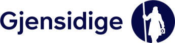Gjensidige logo blå