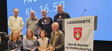 Landsmøtedelegasjonen-25 (3) - Foto: Karl-Sverre Holdal, fylkessekretær Oslo Akershus Bonde- og Småbrukarlag