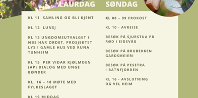 Plakat Ungdomssamling 20. 21.Mai 2023