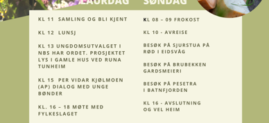 Plakat Ungdomssamling 20. 21.Mai 2023 Plakat Ungdomssamling 20. 21.Mai 2023