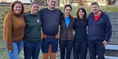 Det nye fylkesstyret - Foto: Nordland Bonde- og Småbrukarlag
